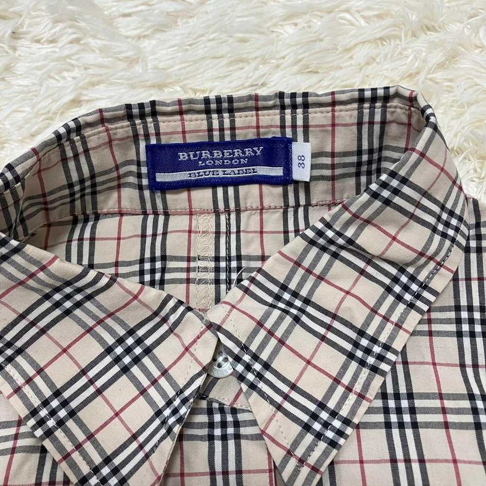 Great item! Burberry! Nova Check pattern! Blouse!… - image 3