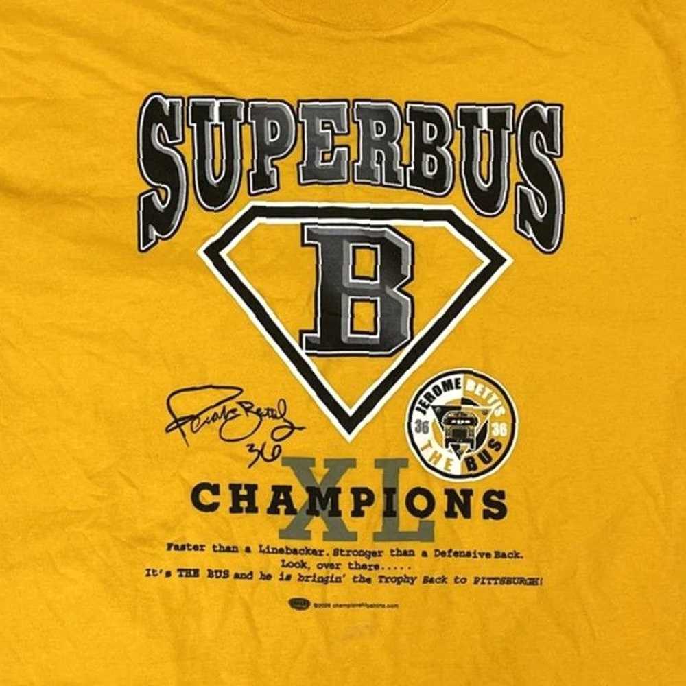 NFL Jerome Bettis Pittsburgh Steelers Superbus NF… - image 3