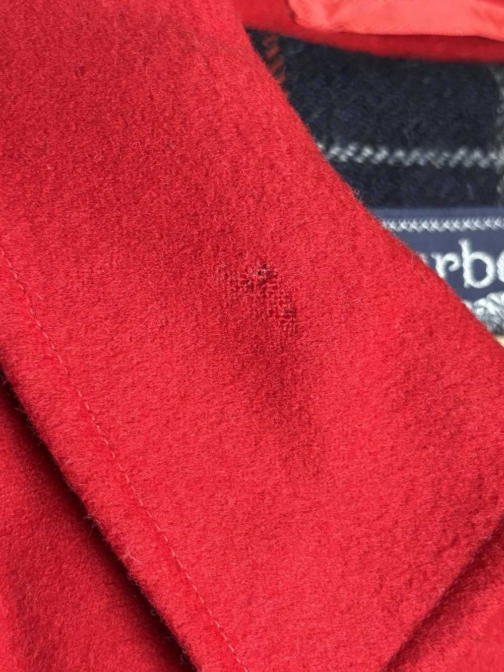 Burberry Burberry Vintage Wool Alpaca Canvas Jack… - image 10