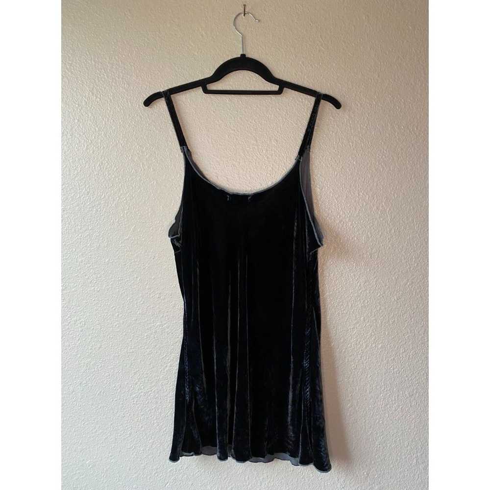 CP Shades Velvet Cami Tank Top Black - image 3