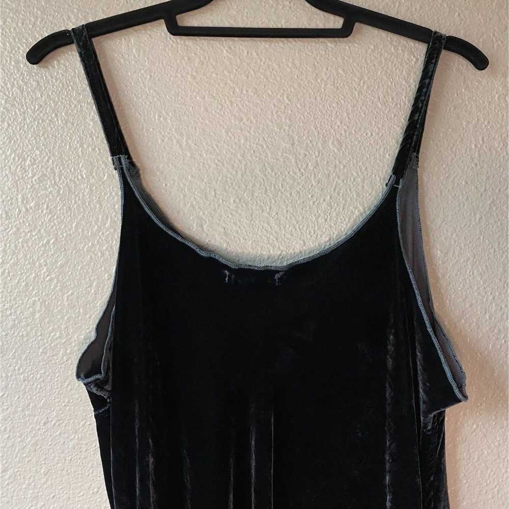 CP Shades Velvet Cami Tank Top Black - image 6