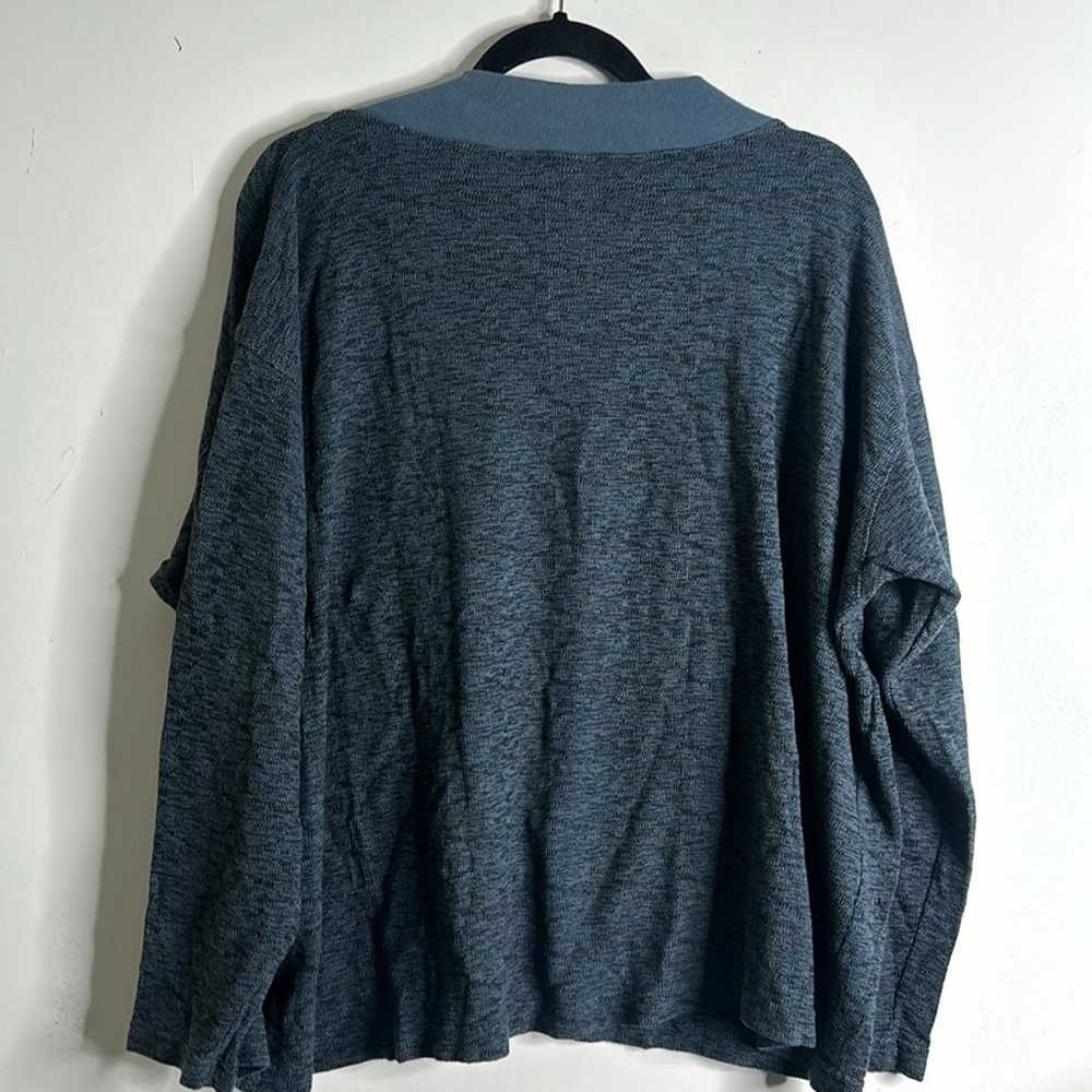 C p shades blue cotton sweatshirt size large - image 2