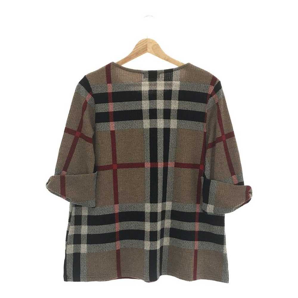 Ronnie Tops Check Cut-and-Sew Casual Women's Brow… - image 2