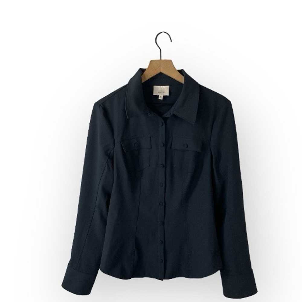 Cinq A Sept Blue Dion Shirt - image 1