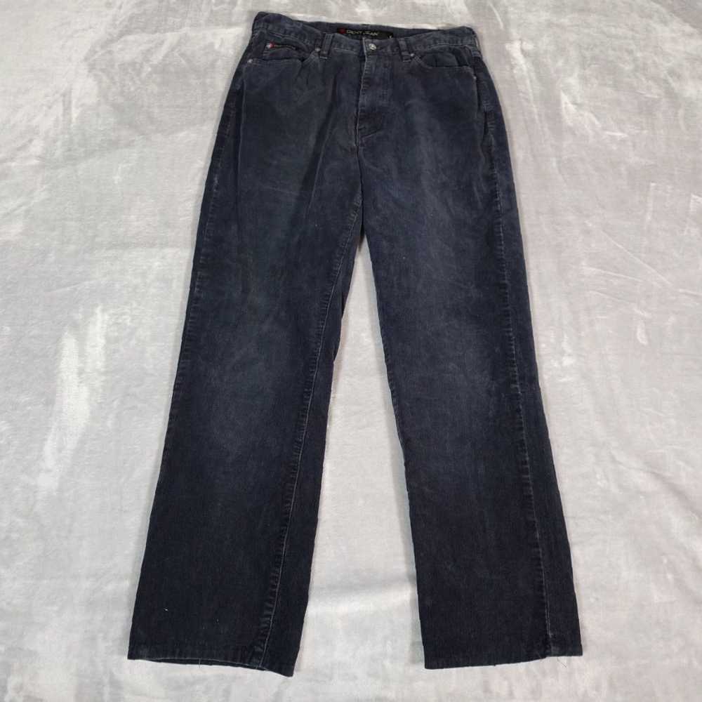 DKNY Authentic Mens Faded Blue Corduroy Pants fro… - image 1