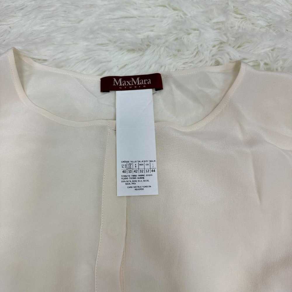 MaxMara Long-Sleeve Shirt Salmon Pink Size 44 000… - image 8