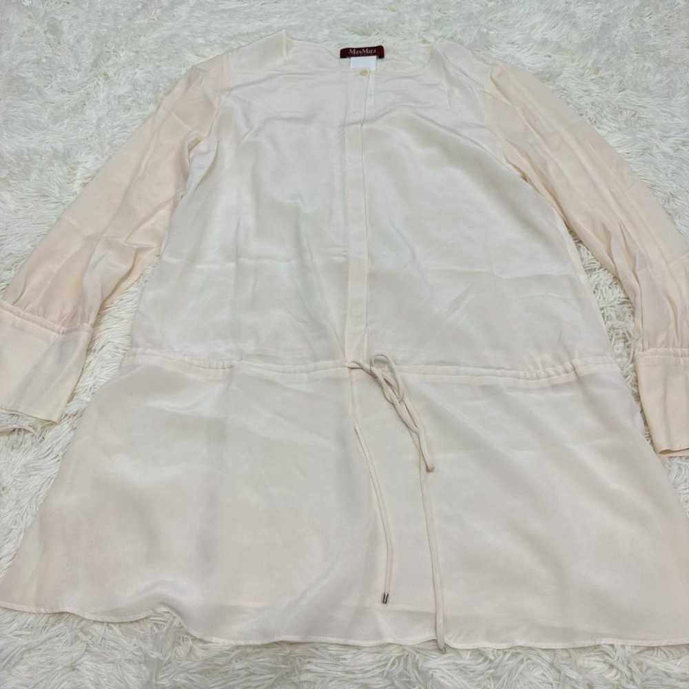 MaxMara Long-Sleeve Shirt Salmon Pink Size 44 000… - image 9