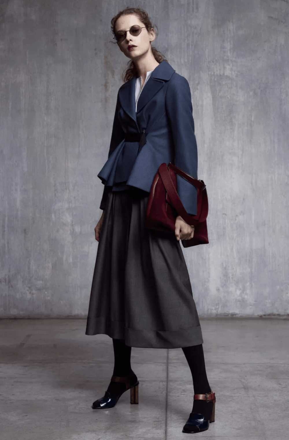 Jil Sander × Raf Simons Jil Sander Navy Pleated J… - image 9