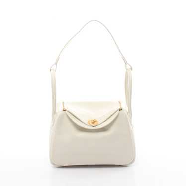 Hermes Hermes Lindy 26 New White Shoulder Bag Eve… - image 1