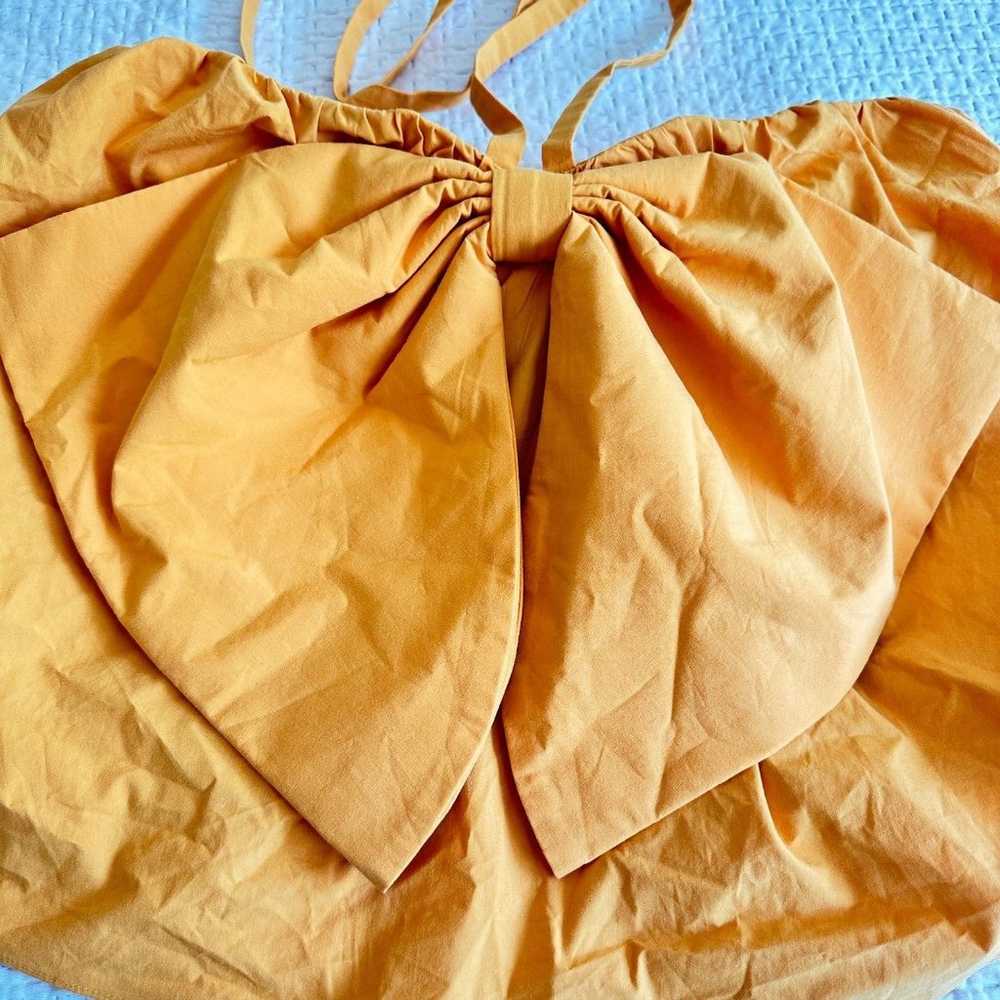 Mare Mare Halter Bow Swing Top Orange Size S New - image 5