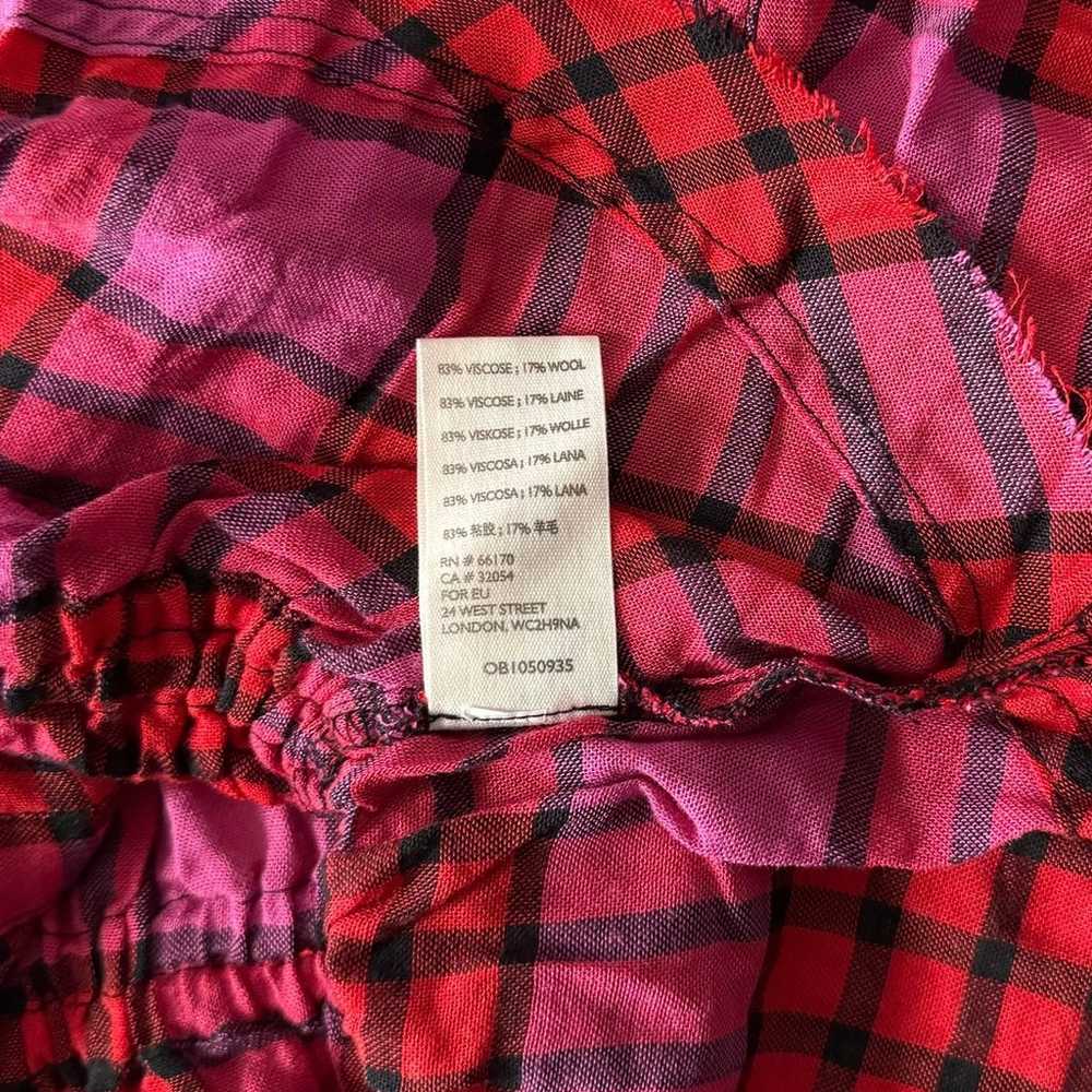 Free People Pacific Dawn Drawstring Plaid Shirt i… - image 7