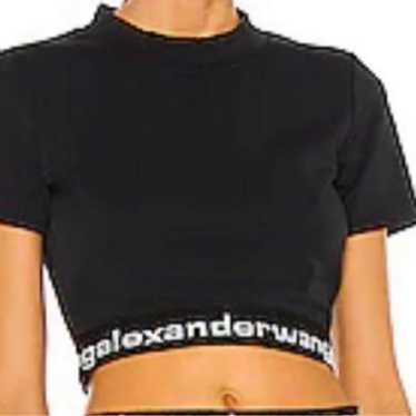 Alexander Wang logo tops