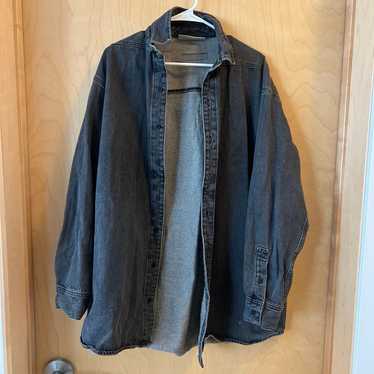 Essentials black denim Jacket - image 1