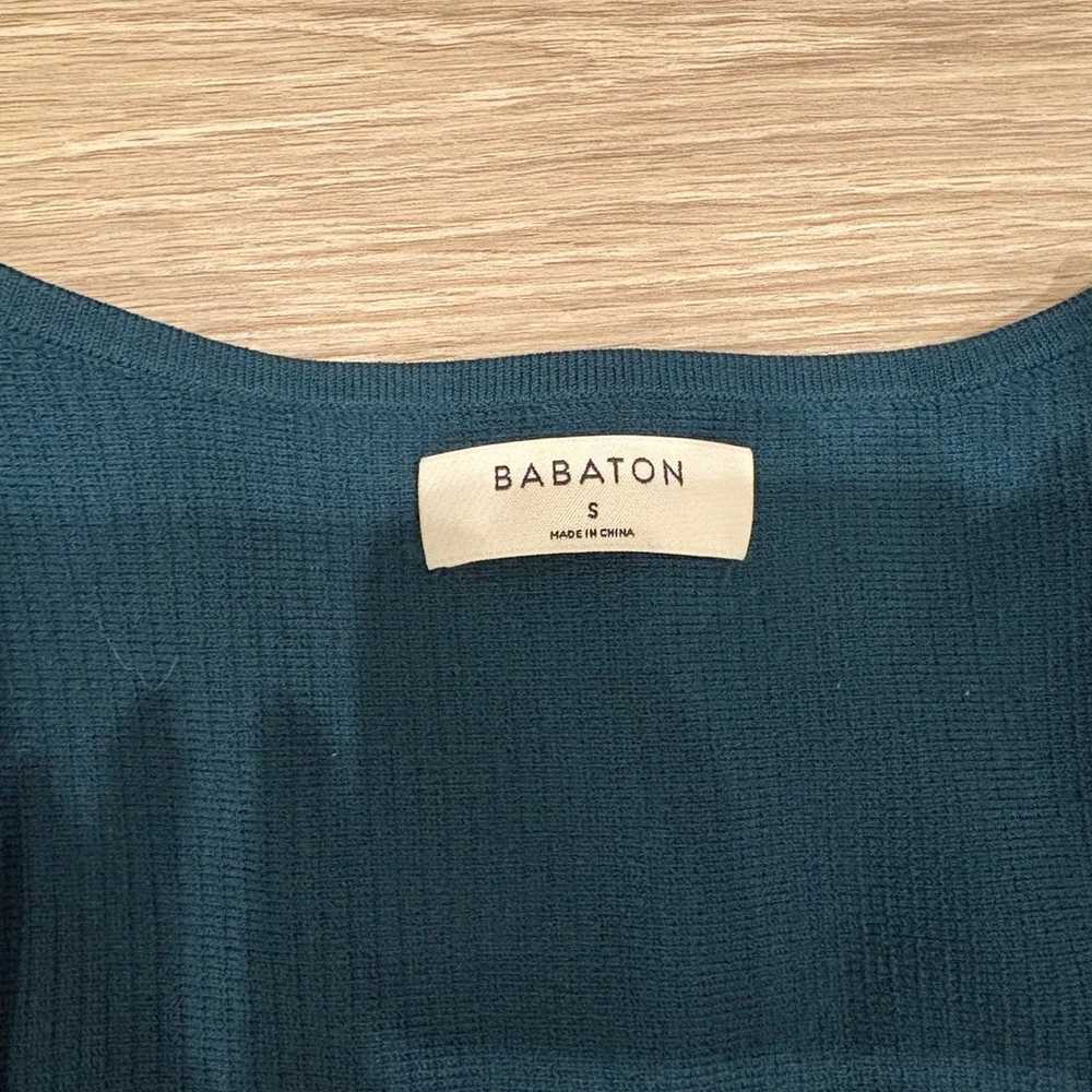 Aritzia Babaton Sculpt Knit Sweetheart Longsleeve… - image 3