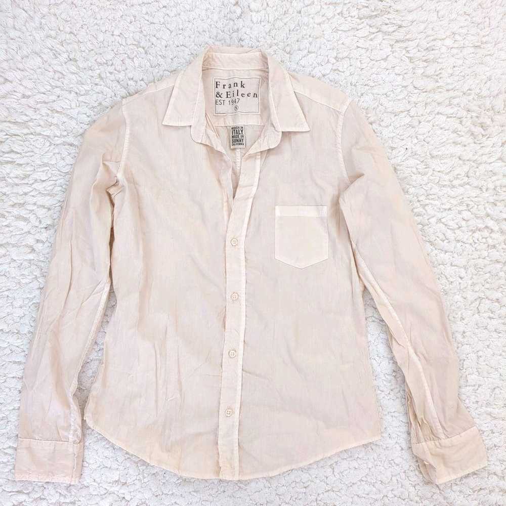 Frank & Irene Shirt BARRY Beige Color Size S - image 1