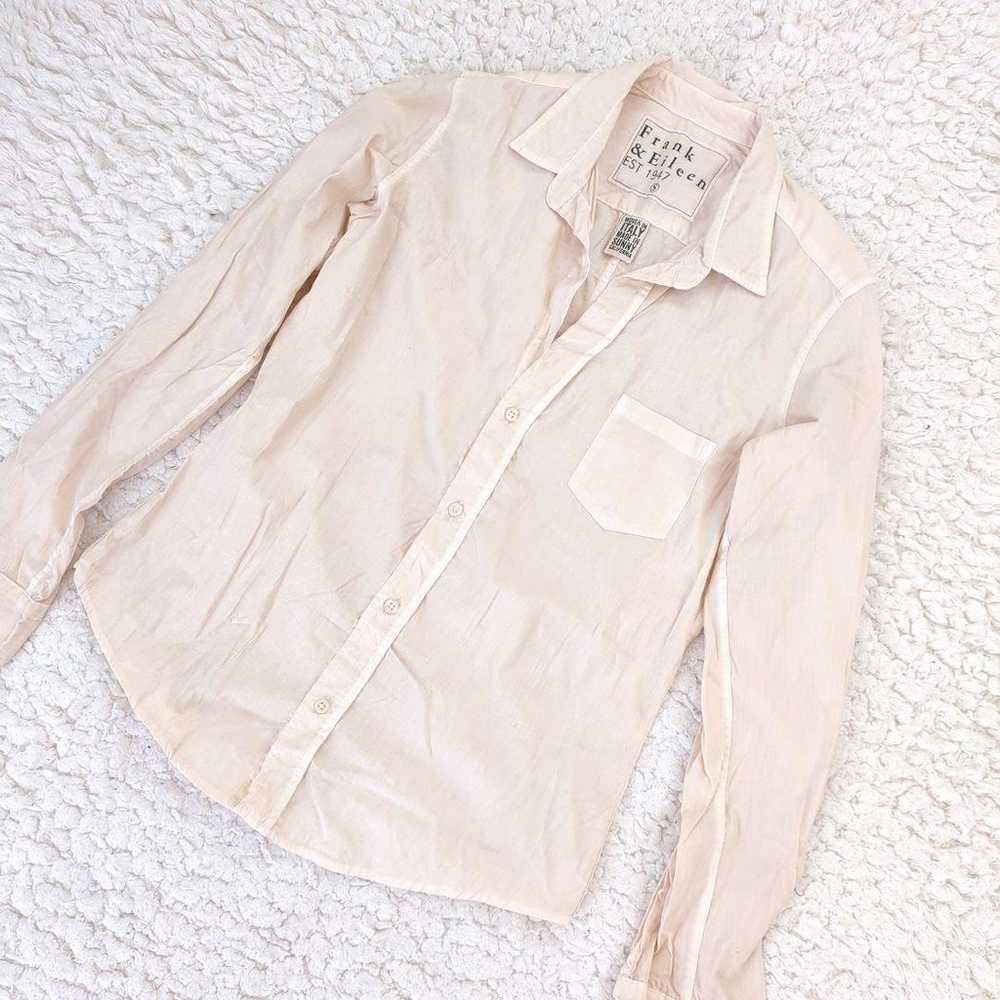 Frank & Irene Shirt BARRY Beige Color Size S - image 2