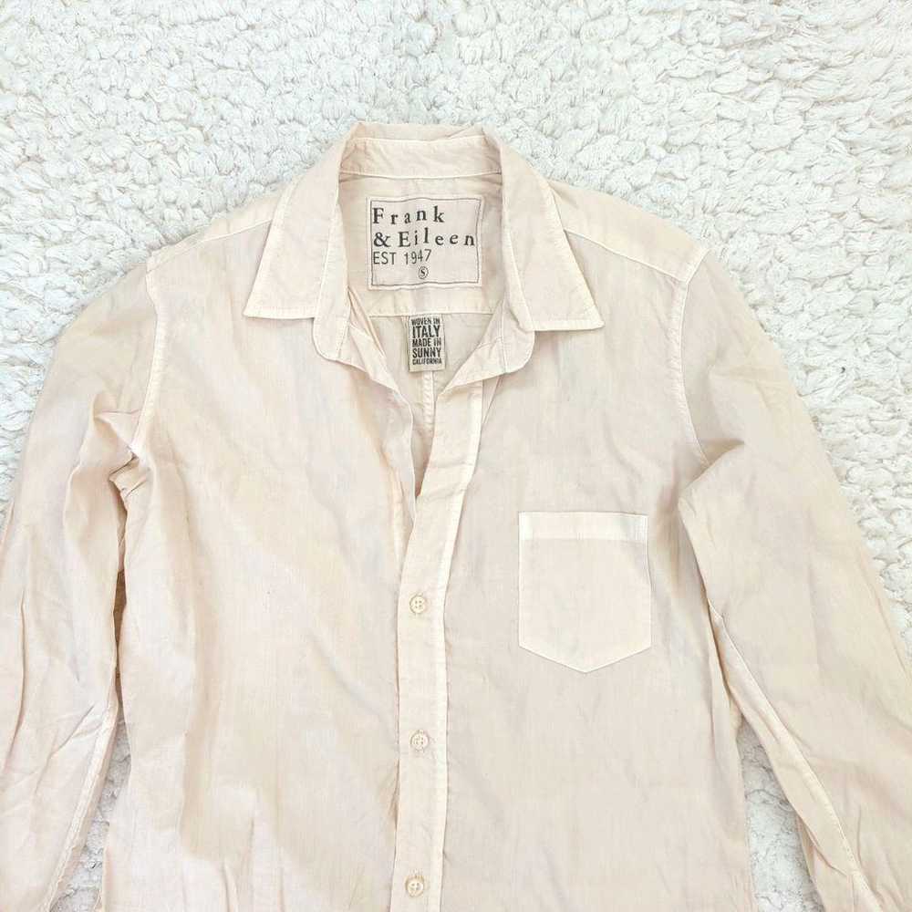 Frank & Irene Shirt BARRY Beige Color Size S - image 3