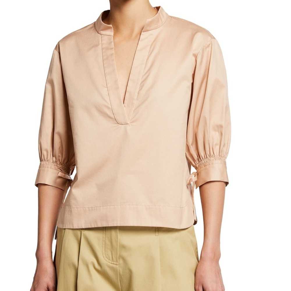 NWOT Rebecca Taylor Blush Pink Stretch Twill Shor… - image 3