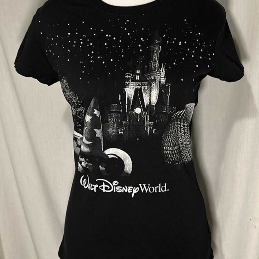 glittery silver & black Disney Parks Disney World… - image 1