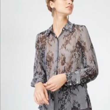 club monaco silk blouse