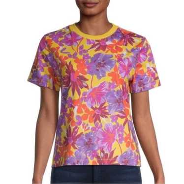 Tanya Taylor Sarah Floral-Print Tee - image 1