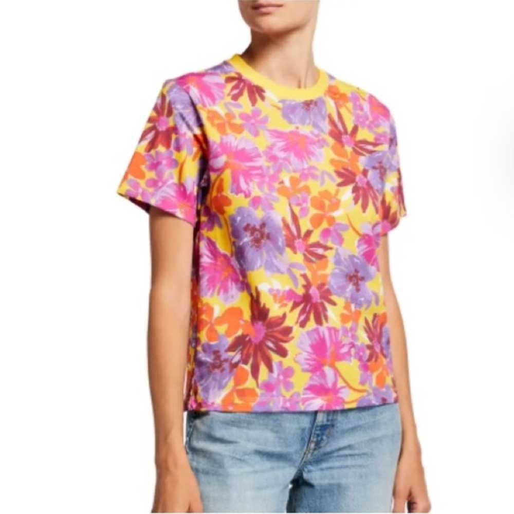 Tanya Taylor Sarah Floral-Print Tee - image 2