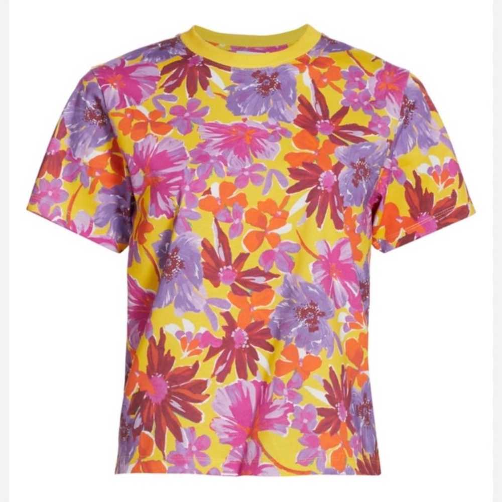 Tanya Taylor Sarah Floral-Print Tee - image 3