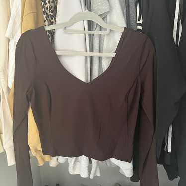 Lululemon Long Sleeve Crop top