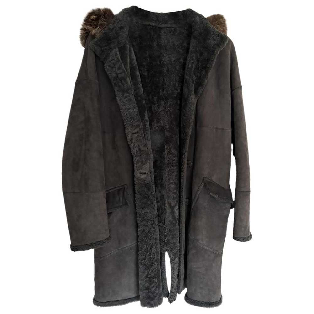 Brunello Cucinelli Leather coat - image 1