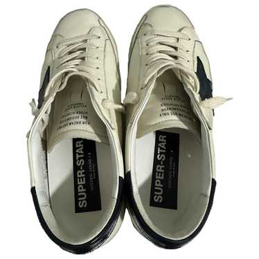 Golden Goose Superstar leather low trainers