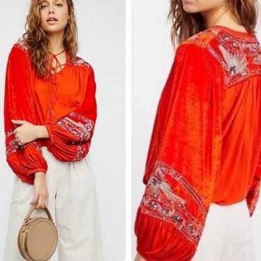 Free People Hearts Aflame Top