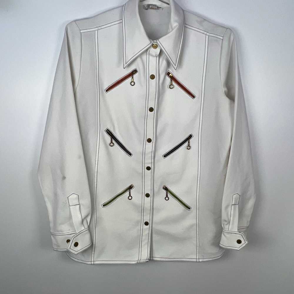 Multi pocket button up jacket - image 1