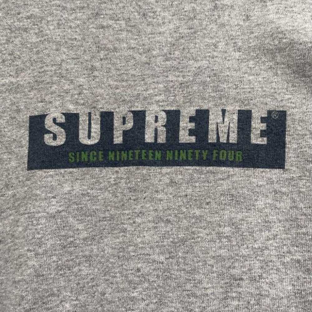 Supreme 1994 Long Sleeve Tee "Heather Grey" - image 2