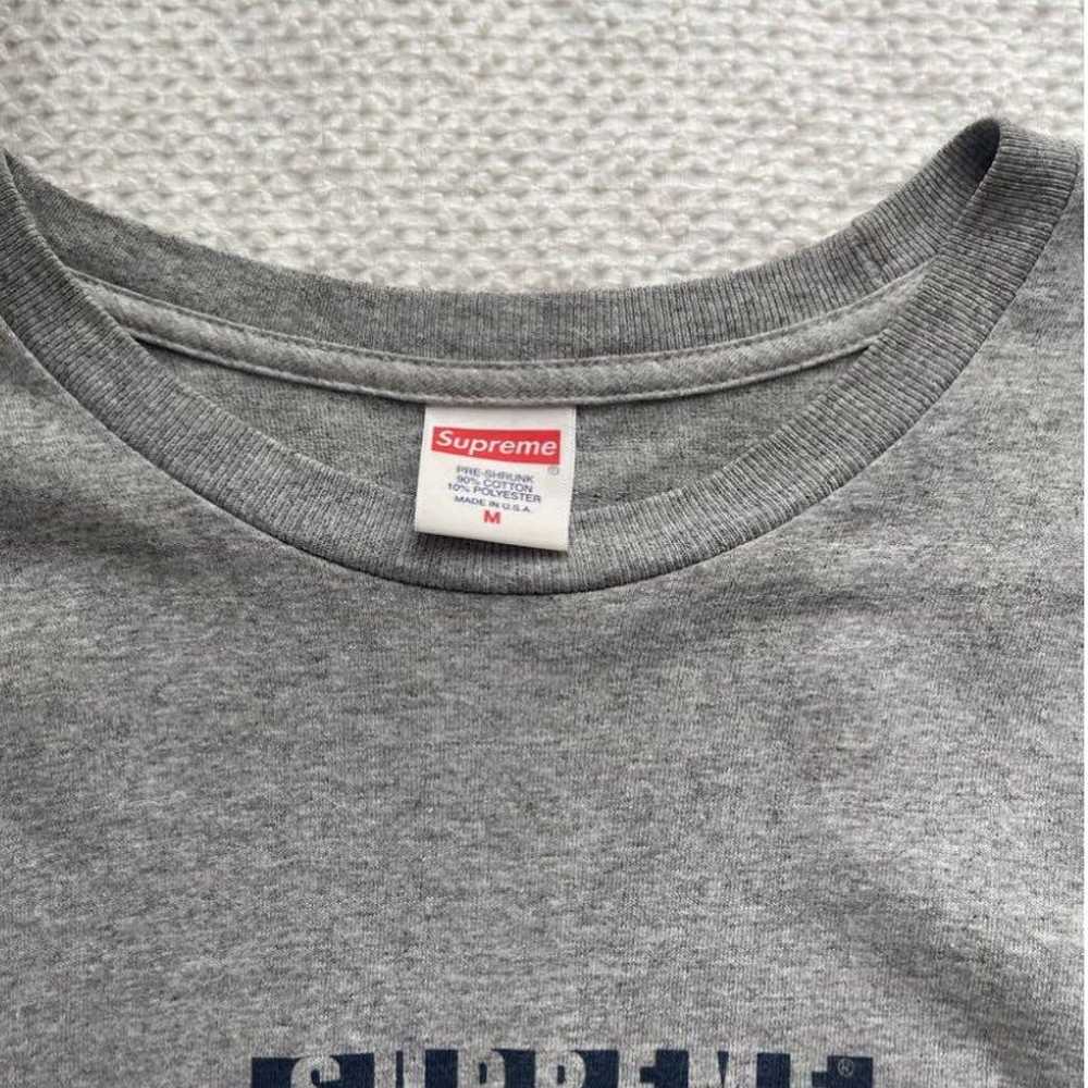 Supreme 1994 Long Sleeve Tee "Heather Grey" - image 3