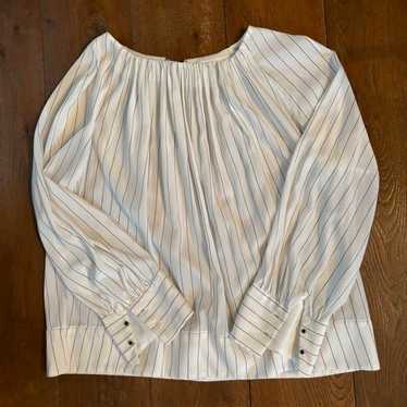 Brand new Ballzee striped long-sleeve blouse. - image 1