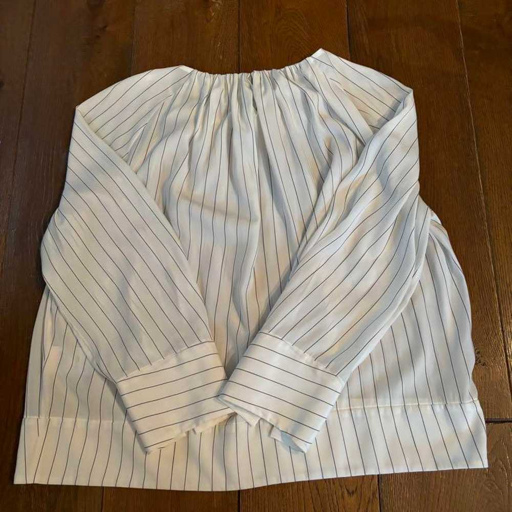 Brand new Ballzee striped long-sleeve blouse. - image 2