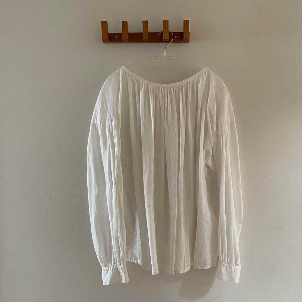 【talo】Danish Embroidered Blouse - image 2