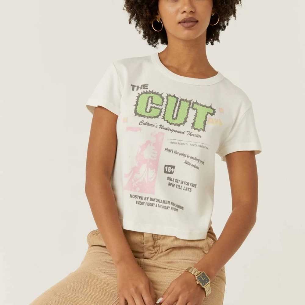 DAYDREAMER NWOT The Cut Shrunken Tee Underground … - image 6