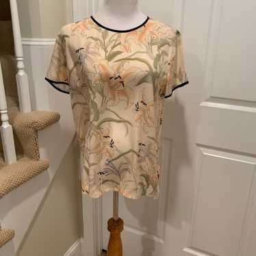 EUC, silk top, French Connection.