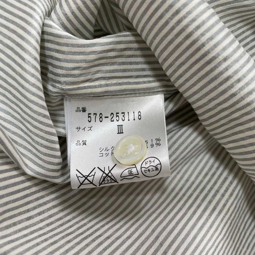 MARGARET HOWELL Cotton Silk Stripe Shirt III - image 12