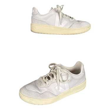 Veja Leather trainers