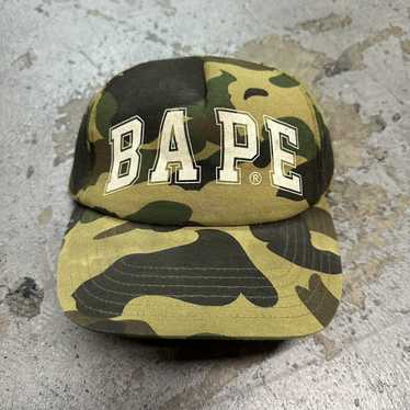 RARE VINTAGE Bape A Bathing sold Ape Camo Beanie