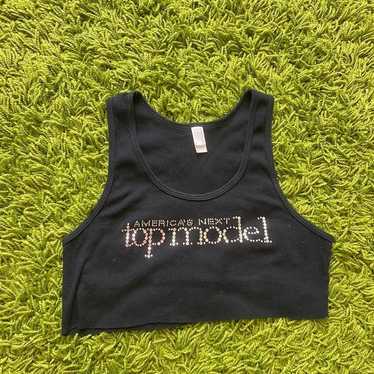 Y2K 2000s antm American Apparel Americas top mode… - image 1