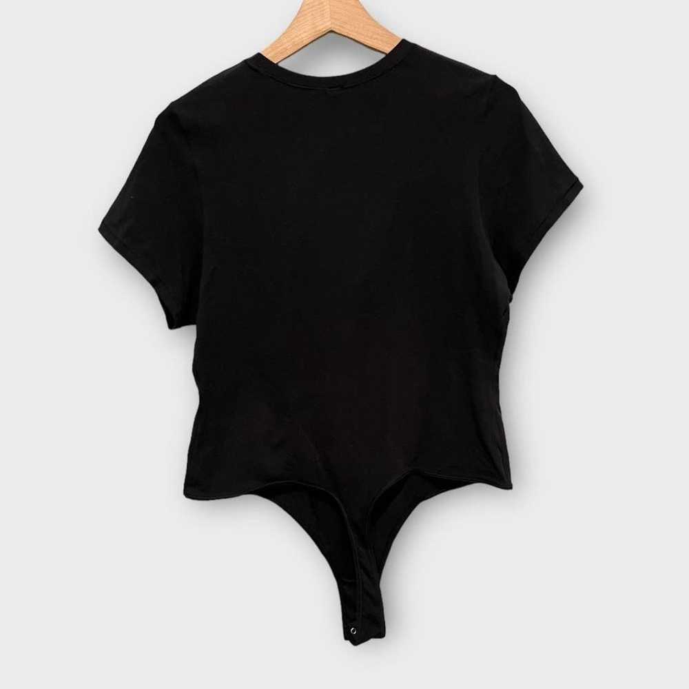 SKIMS Stretch Cotton Jersey T-Shirt Bodysuit Size… - image 3