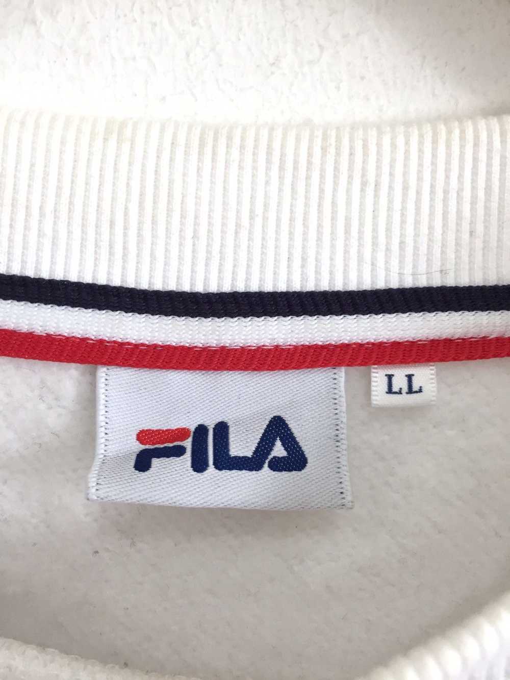 Fila Y2K Fila Spell Out Oversized Jumper Sweatshi… - image 5