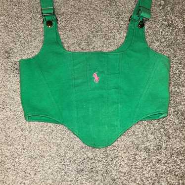 Ralph Lauren polo crop top