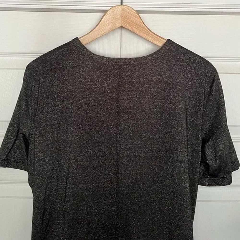 Crescent T-Shirt Short Sleeve Spark in Black & Go… - image 5