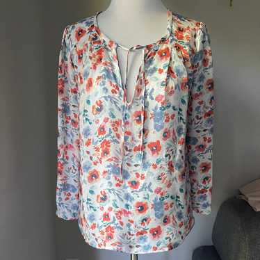 Joie Silk Floral Blouse