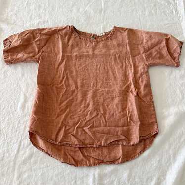 Eileen Fisher Organic Linen Top - image 1