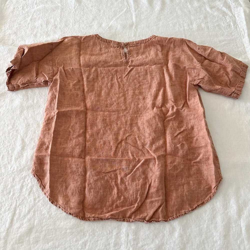 Eileen Fisher Organic Linen Top - image 7